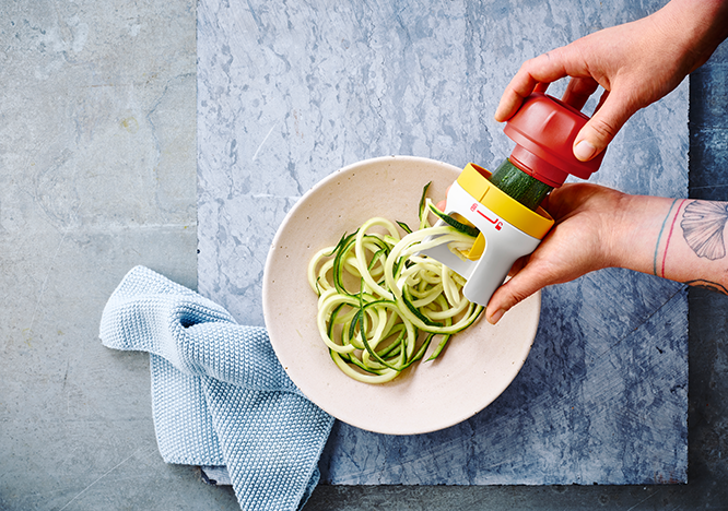 Tagliatelle indsats til Handy Spiralizer Tupperware