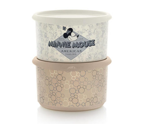 2 stk one touch canister disney